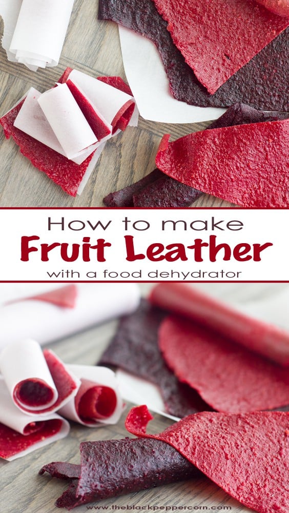 How to Make Fruit Leather with a Food Dehydrator Homemade roll-ups