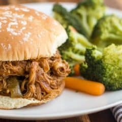 Pulled Chicken Pressure Cooker Instant Pot Sliders