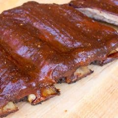 Smoking Beef Ribs Recipe Back