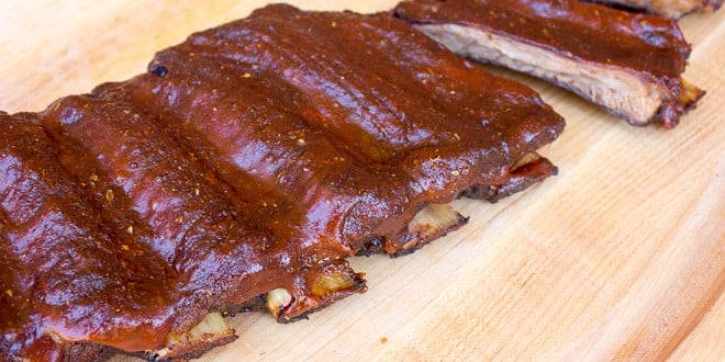 Smoking Beef Ribs Recipe Back