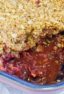 Strawberry Rhubarb Crumble Crisp