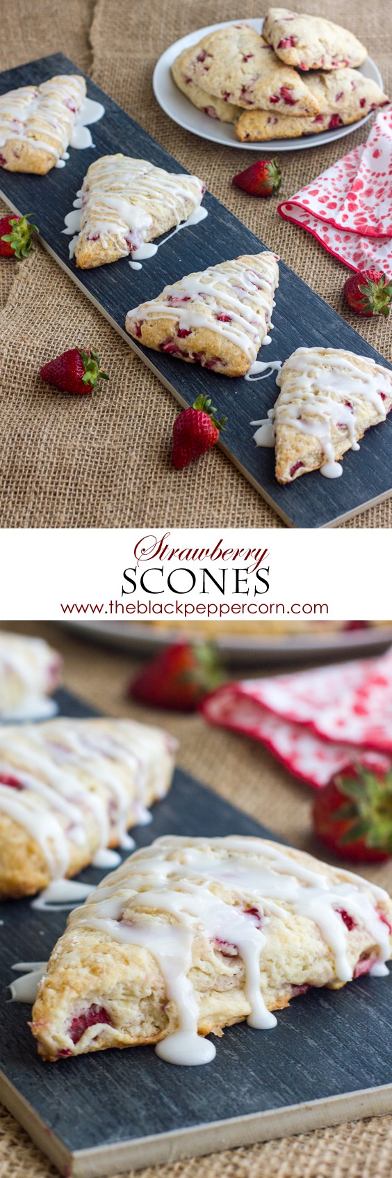 Strawberry Scones
