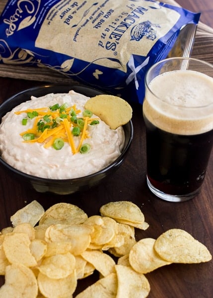 Beer and Cheese Chip Dip