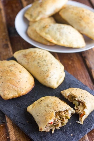 Chicken Tuscan Calzones