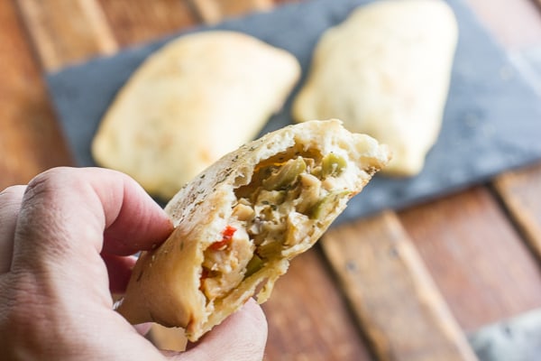 Chicken Tuscan Calzones