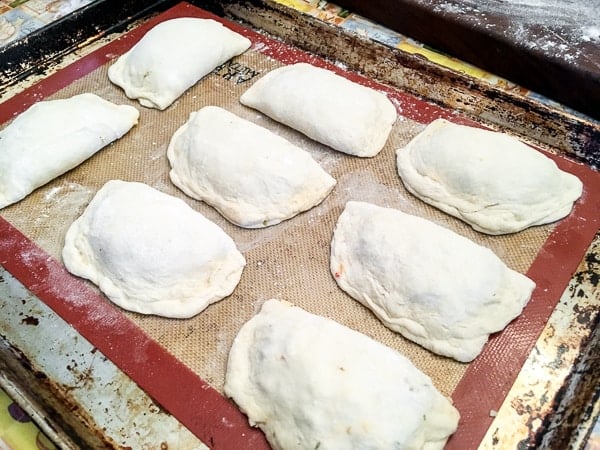 Chicken Tuscan Calzones