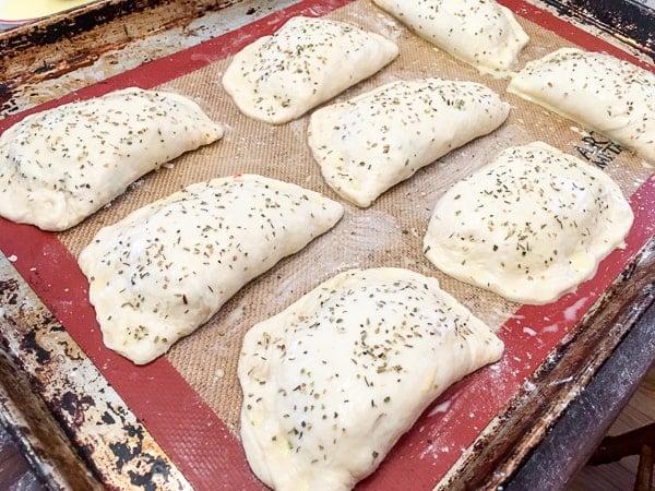 Chicken Tuscan Calzones