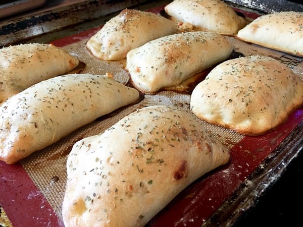 Chicken Tuscan Calzones