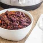 Pressure Cooker Chili Instant Pot with Dry Beans