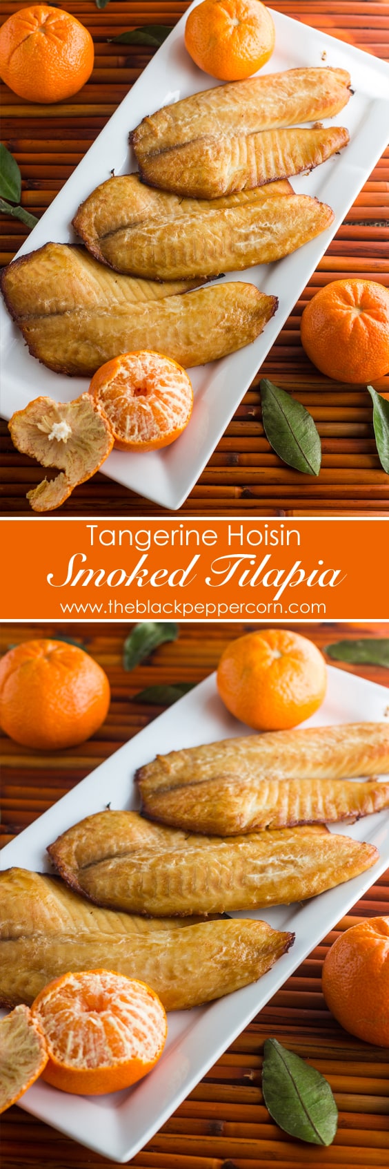 Tangerine and Hoisin Smoked Tilapia