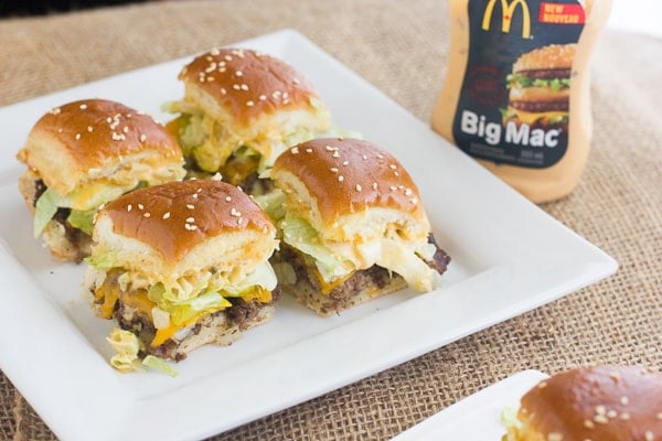 Big Mac Sliders Little Macs