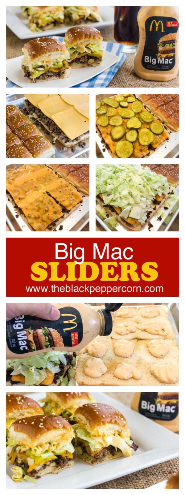 Big Mac Sliders Little Macs