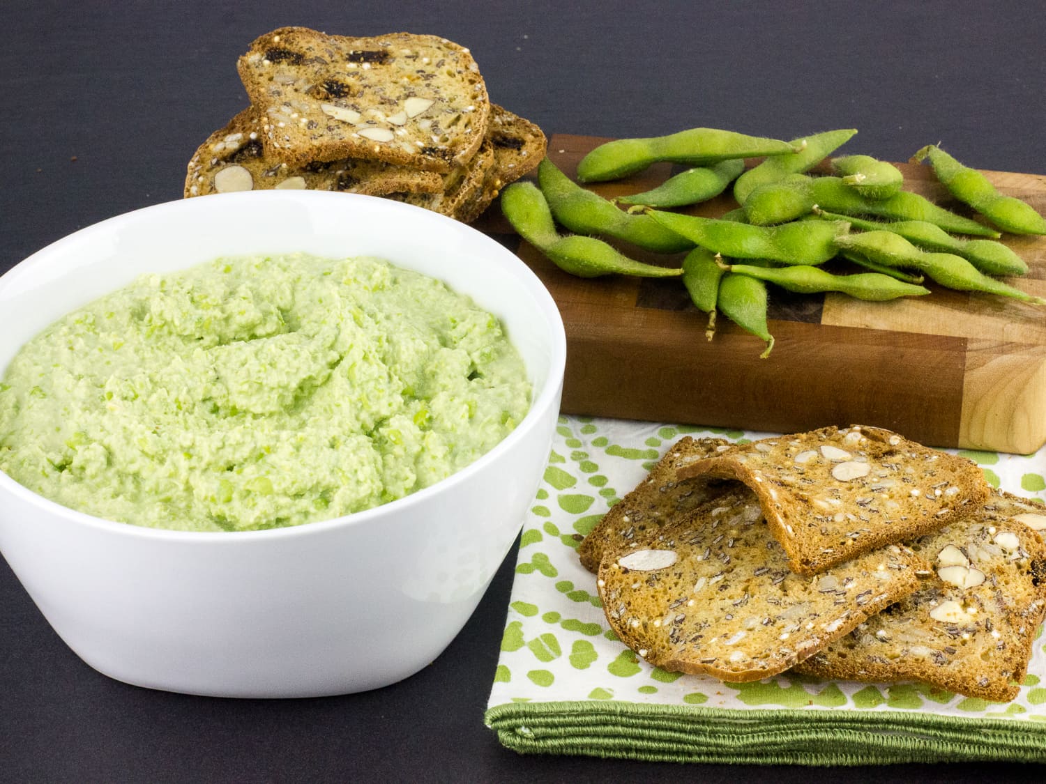 Edamame Hummus Recipe How to make