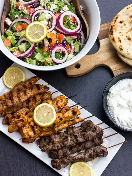 Greek Souvlaki marinade and how to grill