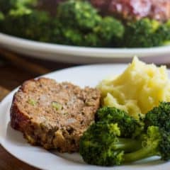 Easy meatloaf Recipe with Ground beef and ground pork