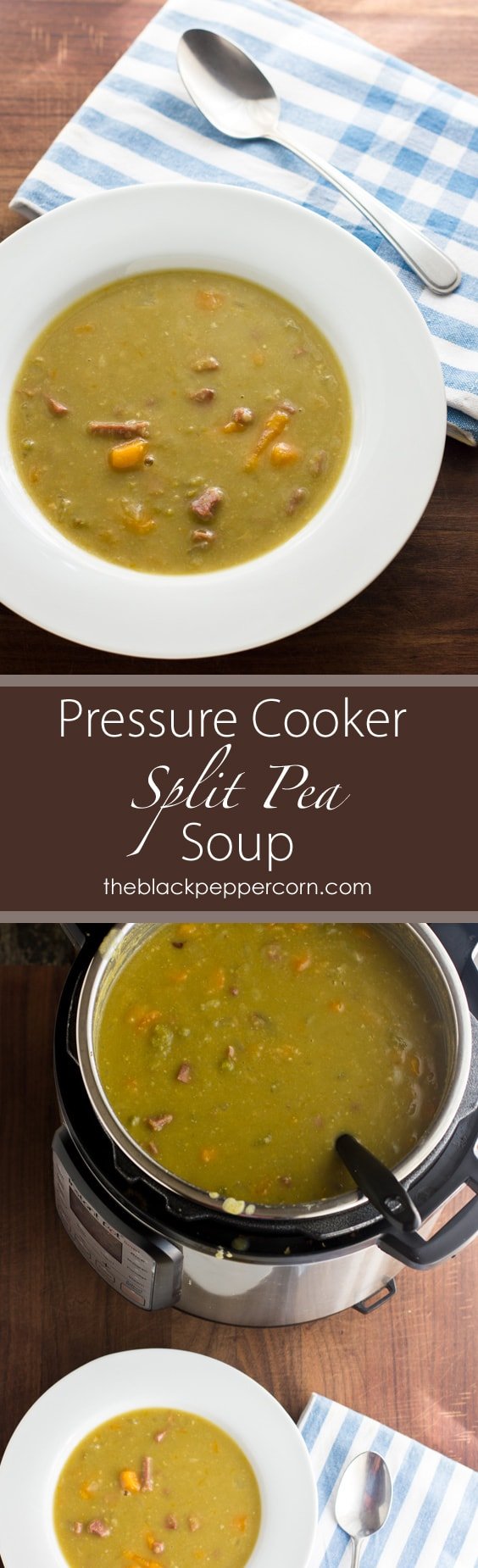 split pea soup crock pot slow cooker pressure cooker