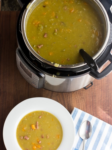 instant pot pea soup slow cooker crock pot pressure cooker