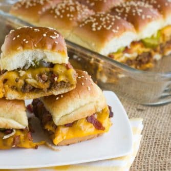 How to make mini burgers recipe with Kings Hawaiian rolls