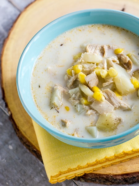Chicken Corn and Potato Soup