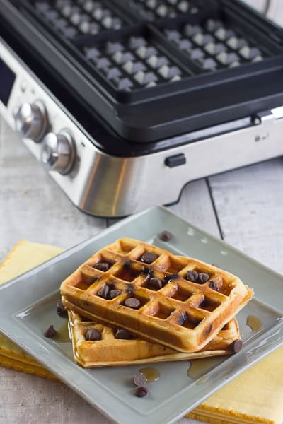 Chocolate Chip Waffles Recipe