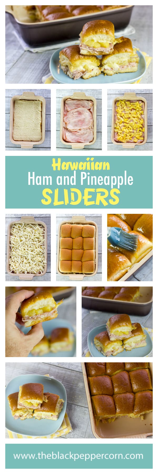 King Hawaiian Rolls Ham and Pineapple Sliders