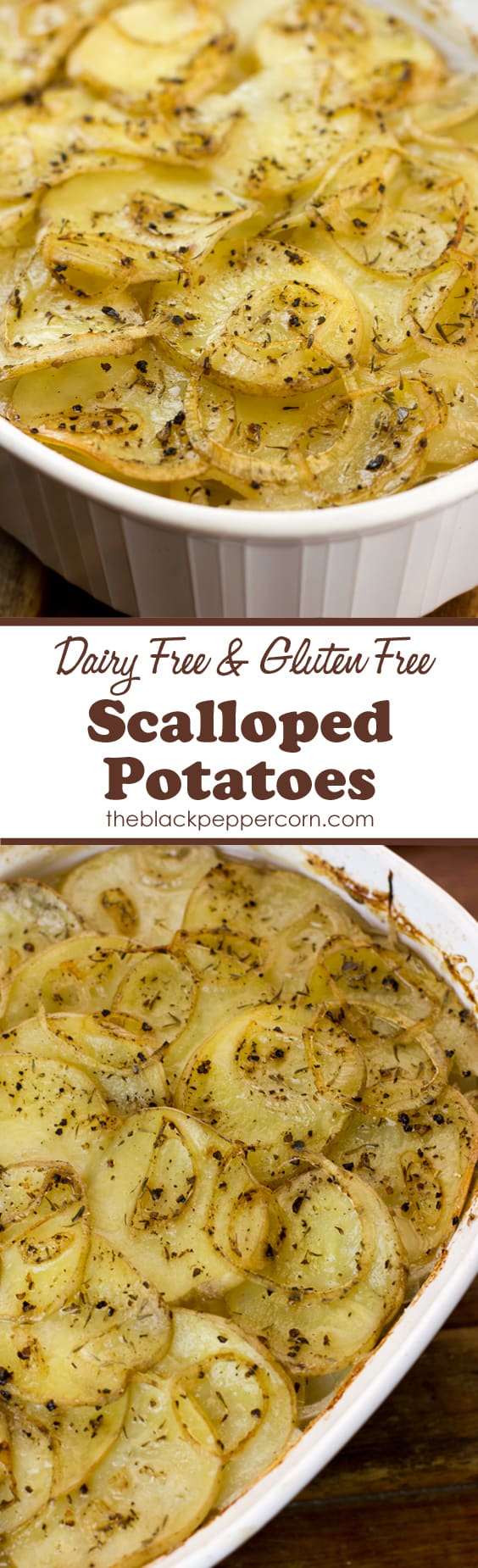 Scalloped Potatoes Gluten Free & Dairy Free Recipe