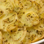 Dairy free Gluten Free Scalloped Potatoes