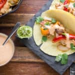 Chipotle Cream for tacos or fajitas mexican