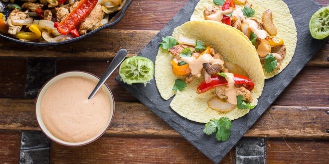 Chipotle Lime Cream Sauce for Fajitas or Tacos-image