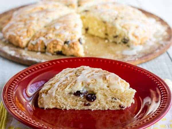 Lemon Cranberry Scone Recipe