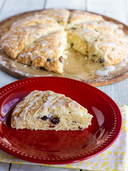 Lemon Cranberry Scone Recipe