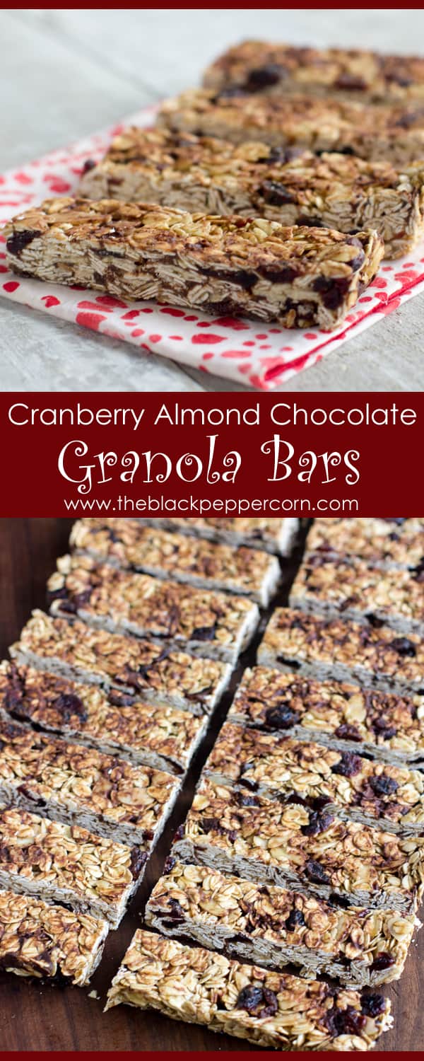 Homemade Granola Bar Recipe