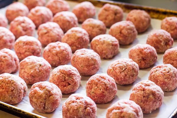 Oven baked meatball recipe