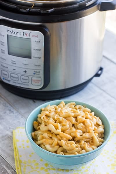 How to make macaroni and cheese in an Instant Pot recipe