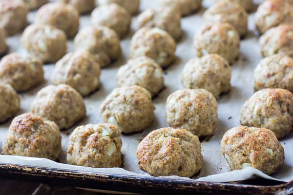 How to bake turkey meatballs in the oven recipe