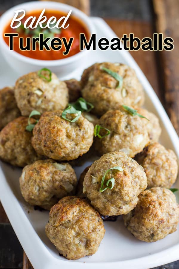 How to bake turkey meatballs in the oven recipe