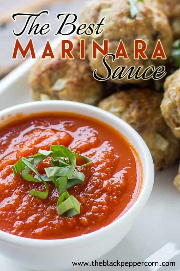 How to make this simple Italian Marinara Sauce