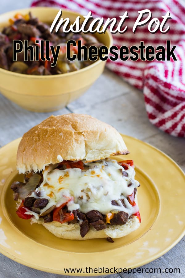 Instant Pot Philly Cheese steak Recipe