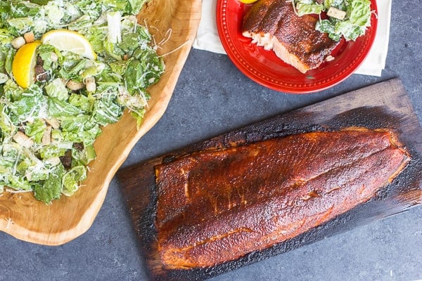 How to cedar plank grill rainbow trout steelhead salmon