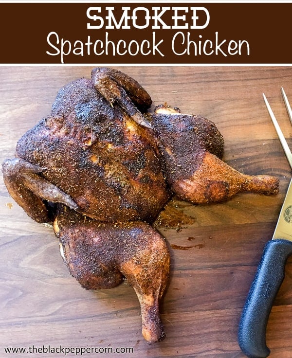 Smoked Spatchcock Chicken