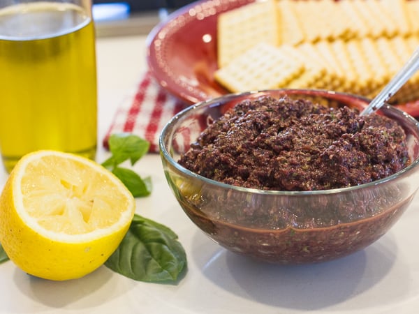 How to make olive tapenade recipe with kalamata olives