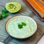 Cilantro Lime Mayo with Garlic and Cayenne