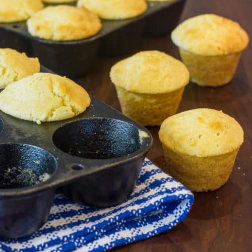 Cornbread Mini Muffins Recipe