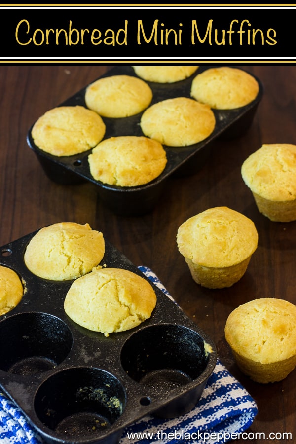 Cornbread Mini Muffins Recipe