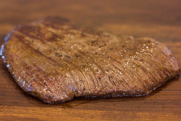 Pan Seared Flank Steak - Tastes of Homemade