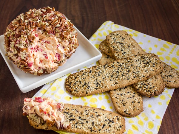Smoked Red Pepper Cheese Ball