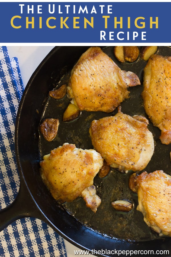 Cast Iron Skillet Chicken Thighs