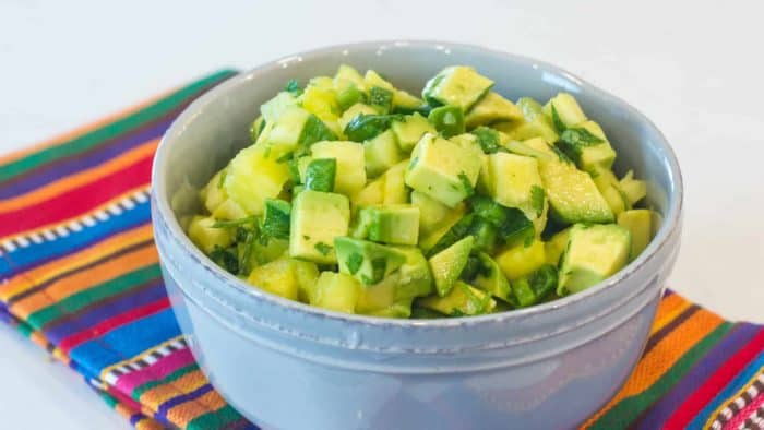 Guacamole recipe avocado jalapeno pineapple cilantro