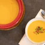 creamy butternut pumpkin coconut milk soup recipe