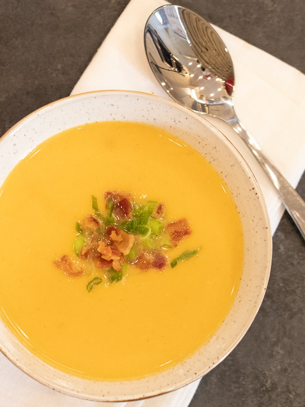 creamy butternut pumpkin coconut milk soup recipe